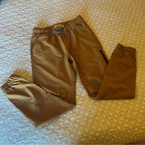 🚴‍♂️ Boys M “Vintage Weatherproof”Brand Tan Pant w/pockets and drawstring waist.